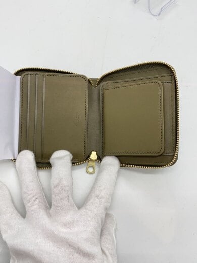 商品画像：2つ折り財布/CURVA/レザー/GRN/メンズ 4