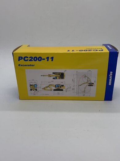 商品画像：KOMATSU/コマツ建機/Excavator/1:50/油圧ショベルカー/ミニカー/YLW/PC200-11 4