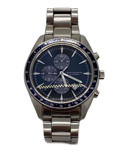 商品画像：クォーツ腕時計/アナログ/--/NVY/SLV/GN-4-S 1