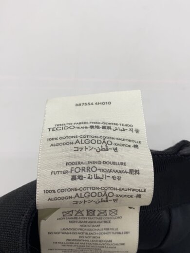 商品画像：キャップ/L/コットン/BLK/メンズ/387554 4H010 6