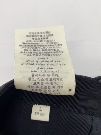 商品画像：キャップ/L/コットン/BLK/メンズ/387554 4H010 7