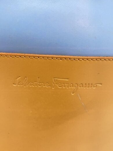 商品画像：トートバッグ/レザー/BLU/au-21-1336 5