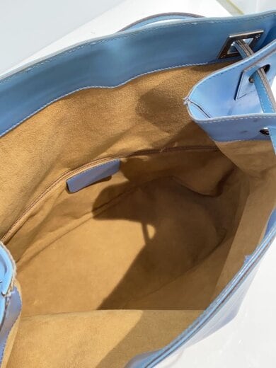 商品画像：トートバッグ/レザー/BLU/au-21-1336 6