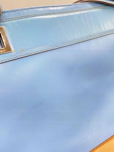 商品画像：トートバッグ/レザー/BLU/au-21-1336 8