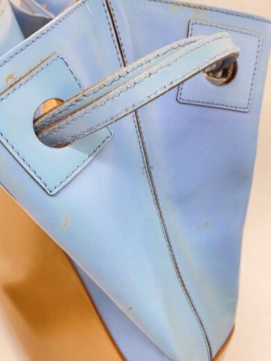 商品画像：トートバッグ/レザー/BLU/au-21-1336 9