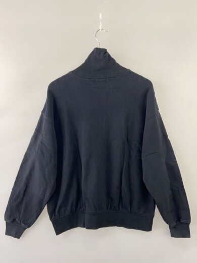 商品画像：ハイネックスウェットプルオーバー/S/コットン/BLK// 2