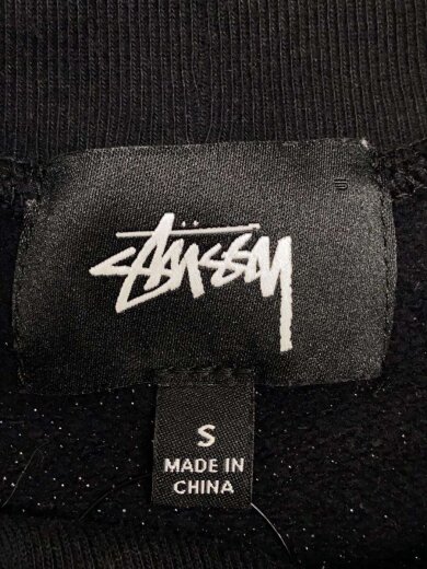 商品画像：ハイネックスウェットプルオーバー/S/コットン/BLK// 3