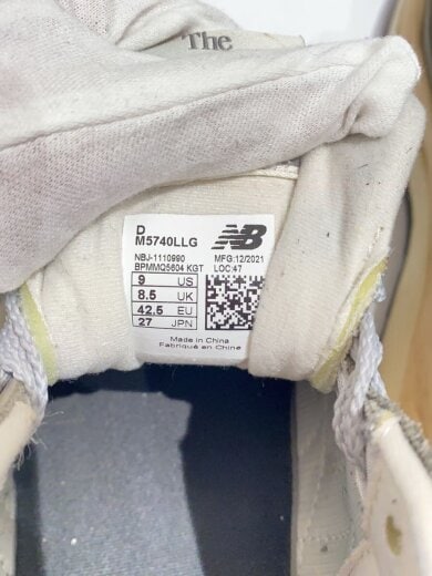 商品画像：M5740/ローカットスニーカー/27cm/GRY/M5740LLG 5