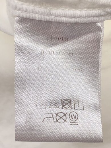 商品画像：長袖シャツ/--/コットン/WHT/IF-PH20SS-EI// 4