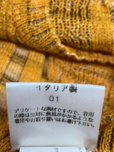 商品画像：ニット・セーター(薄手)/1/コットン/YLW// 4