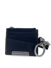 パスケース/レザー/BLK/メンズ