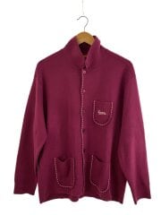22AW/Contrast Stitch Button Up Sweater/カーディガン/L/ウール/PUP