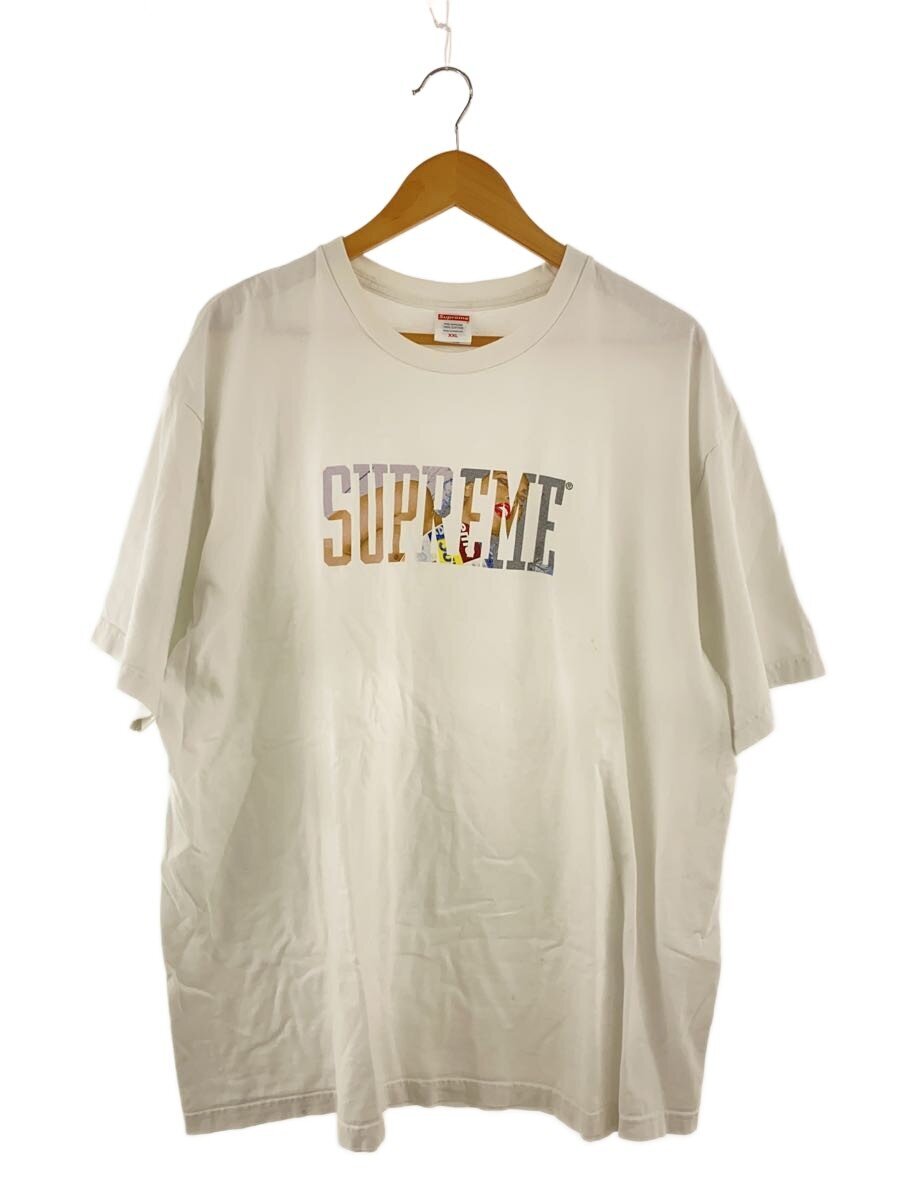 Supreme / Tシャツ/XXL/コットン/WHT/Tera Patrick Tee/シミ有