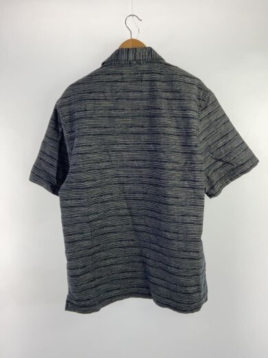 商品画像：半袖シャツ/M/コットン/GRY/Gellar Stripe/ショートスリーブゲラーシャツ 2