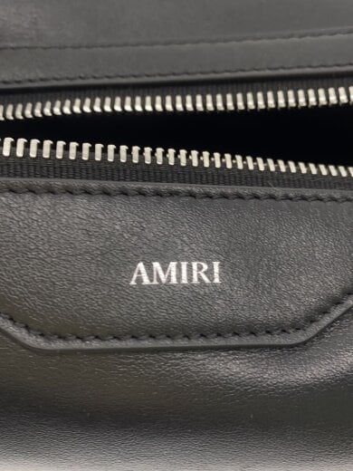 商品画像：セカンドバッグ/牛革/BLK/無地/Amiri Hollywood beauty case 5