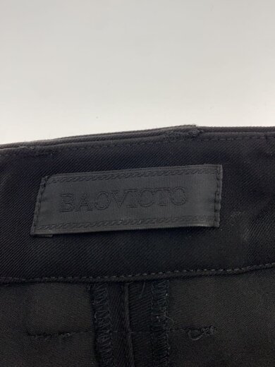 商品画像：Pleated Wide-leg/ワイドボトム/--/--/ブラック 4