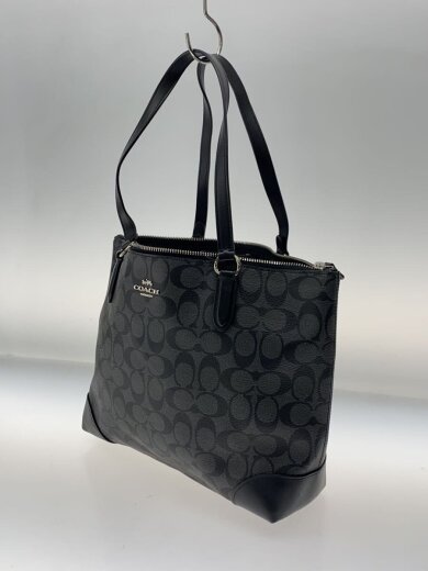 画像：COACHトートバッグ/--/BLK/総柄/F29208/シグネチャー2
