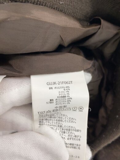 商品画像：ジャケット/XS/ポリエステル/BRW/GUJK-21F062T 4