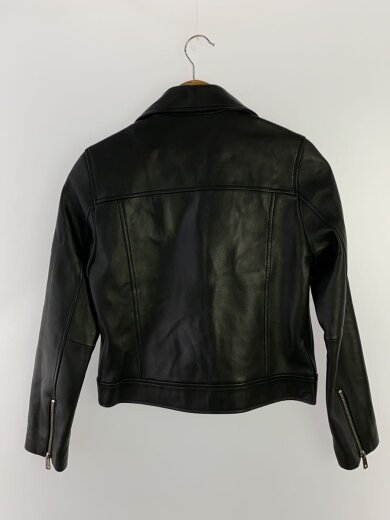 商品画像：ダブルライダースジャケット/1/羊革/BLK/508352003 2