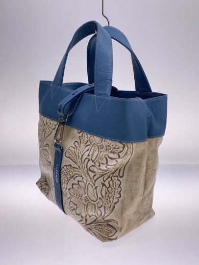 商品画像：トートバッグ/--/BLU/総柄 2