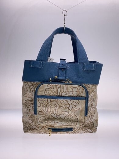 商品画像：トートバッグ/--/BLU/総柄 3