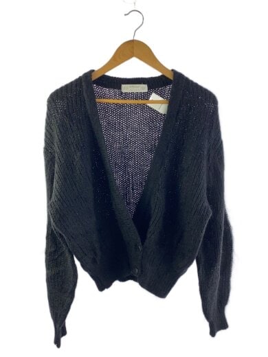 商品画像：ST MICHAEL/カーディガン(薄手)/40/モヘア/BLK/イギリス製 1