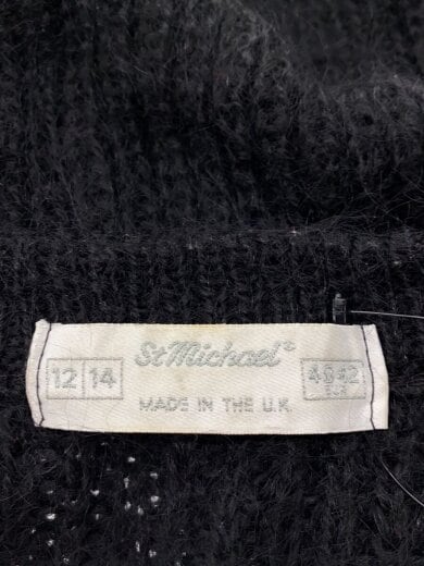 商品画像：ST MICHAEL/カーディガン(薄手)/40/モヘア/BLK/イギリス製 3