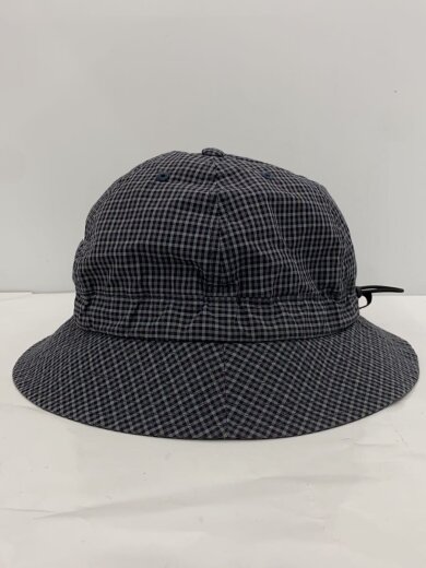 商品画像：バケットハット/--/コットン/GRY/チェック/メンズ 2