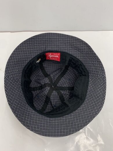 商品画像：バケットハット/--/コットン/GRY/チェック/メンズ 7