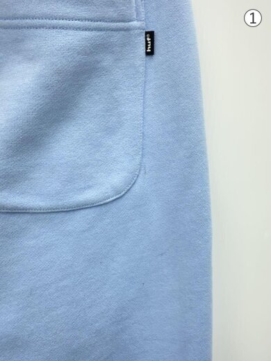 商品画像：eightynine FLEECE PANTボトム/M/コットン/LtBlue/ライトブルー/無地 7