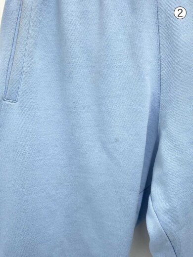商品画像：eightynine FLEECE PANTボトム/M/コットン/LtBlue/ライトブルー/無地 8