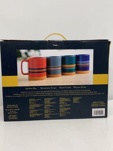 商品画像：カップ&ソーサー/4点セット/マルチカラー 4