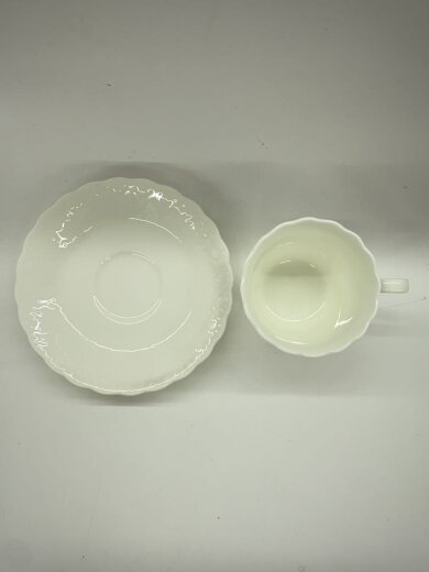 商品画像：カップ&ソーサー/6点セット/WHT 3