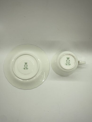 商品画像：カップ&ソーサー/6点セット/WHT 4