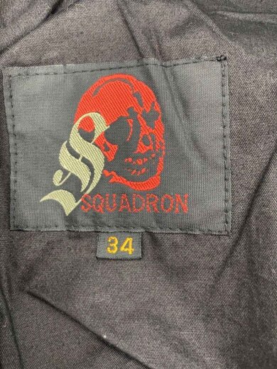 商品画像：SQUADRON/レザージャケット・ブルゾン/34/レザー/BLK 4