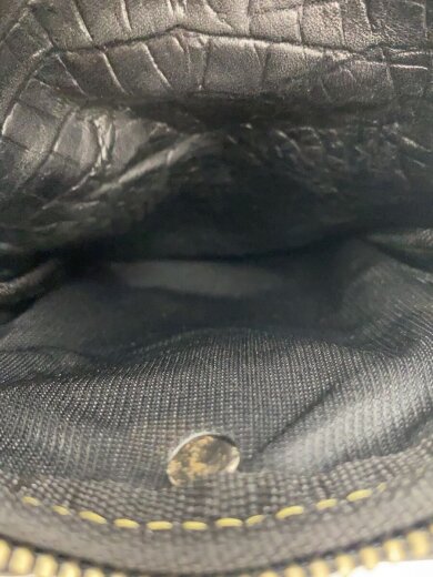 商品画像：ポーチ/レザー/BLK 7