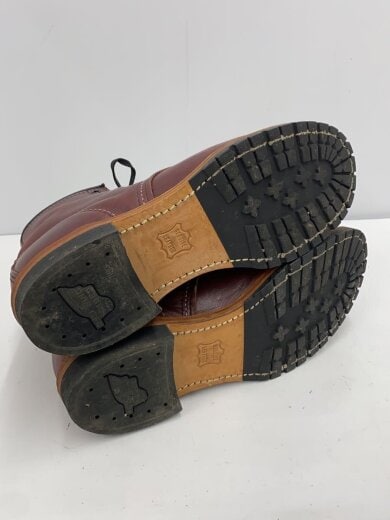 商品画像：レースアップブーツ/US7/BRW/レザー/9011 4