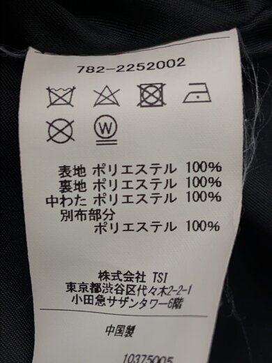 商品画像：ダウンジャケット/XL/ポリエステル/BLK/782-2252002// 4