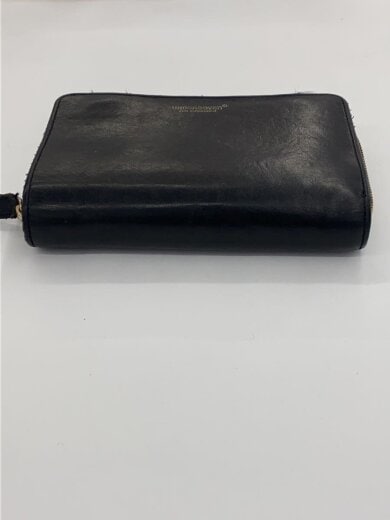 商品画像：2つ折り財布/レザー/BLK/メンズ// 4