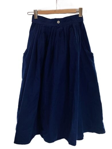 商品画像：ロングスカート/40/コットン/NVY/無地 2