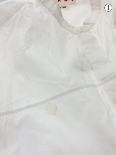 商品画像：長袖シャツ/40/コットン/WHT/CAMA0610UD 6