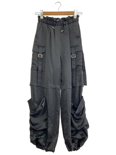 商品画像：ボトム/1/ポリエステル/BLK/無地/143140008 1