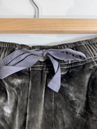 商品画像：ボトム/XS/ベロア/GRN/無地/PU233 3