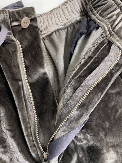 商品画像：ボトム/XS/ベロア/GRN/無地/PU233 4