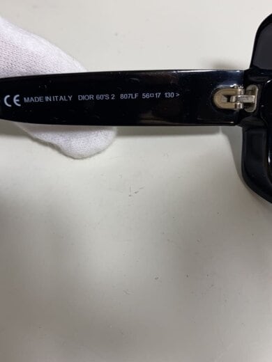 画像：Christian Diorサングラス/--/プラスチック/BLK/BLK/レディース/807LF4