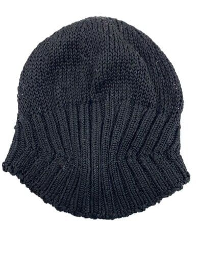 商品画像：ニットキャップ/FREE/シルク/BLK/メンズ 1