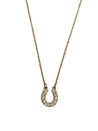 商品画像：ネックレス/--/スワロフスキー/GLD/トップ有/レディース 1