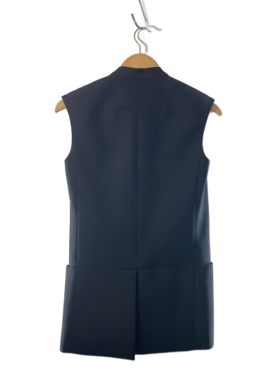 商品画像：ベスト/34/ポリエステル/BLK/無地 2