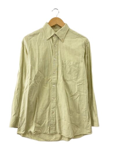 商品画像：長袖シャツ/L/コットン/GRN/無地/BBW13-315-72 1