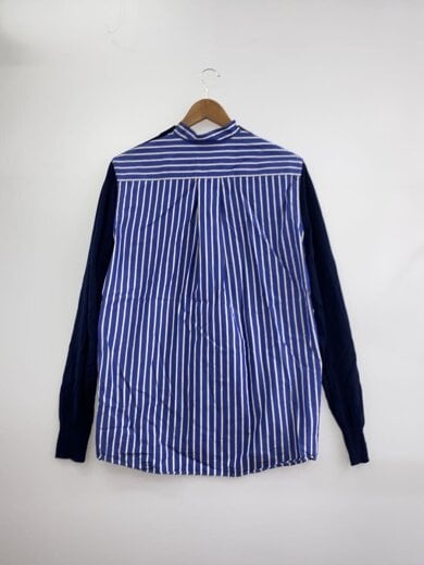 商品画像：ニット・セーター(薄手)/1/ウール/NVY/18-01781M 2